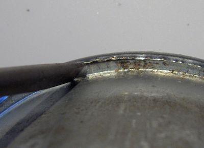 opening rolled edge