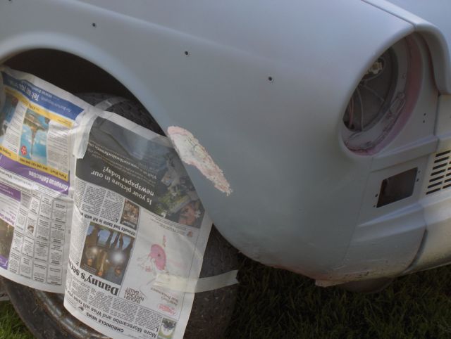 Painted grill